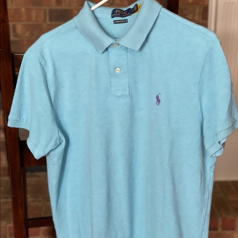 Custom Slim Fit Polo by Ralph Lauren size large